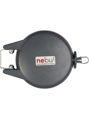Nebu Tek Ipli Çek Bırak Çamaşır Askılığı-Antrasit Gri