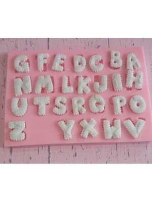 Arıca Pazarlama Yamalı Harfler Silikon Kalıbı