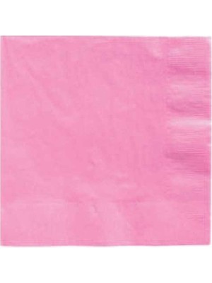 Balonevi TPL1597 Pembe  Peçete, 33X33 cm 16 Adet