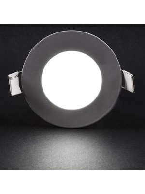 Cata 6 W Beyaz Kasa Beyaz Işık Sıva Altı Yuvarlak Led Panel Armatür (Ct- 5145)