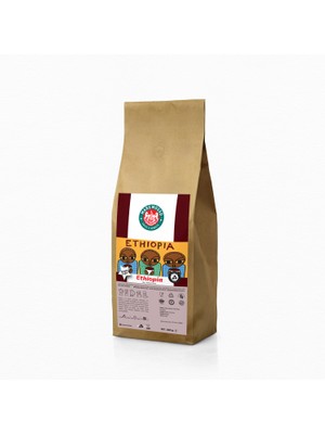 Mare Mosso Ethiopia Sidamo GR4 Yöresel Çekirdek Filtre Kahve 1 Kg.