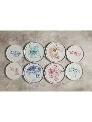 Lucra Concept Lucra Charm Collection Düz Servis Tabağı Set 25 cm