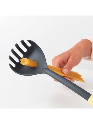 Brabantia Tasty Açık Sarı Spagetti Kepçesi ve Ölçüsü / Spaghettı Spoon Plus Measure Tool