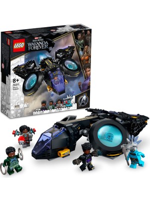 LEGO Marvel Shuri'nin Güneş Kuşu 76211 - 8 Yaş ve Üzeri Çocuklar için Black Panther Gemisinin Oyuncak Yapım Seti (355 Parça)