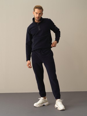 Beli Lastikli Regular Fit Polar Sweat Pantolon