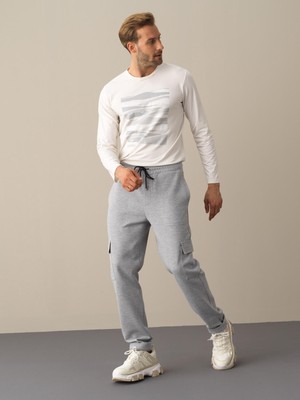 Pamuklu Regular Fit Sweat Pantolon