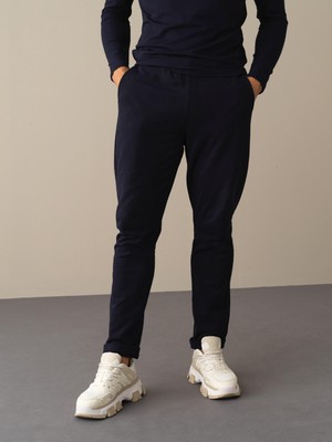 Xint %100 Pamuk Beli Lastikli Regular Fit Jogger Pantolon