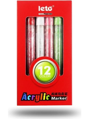 Valkyrie Leto Akrilik Marker Kalem Seti 18
