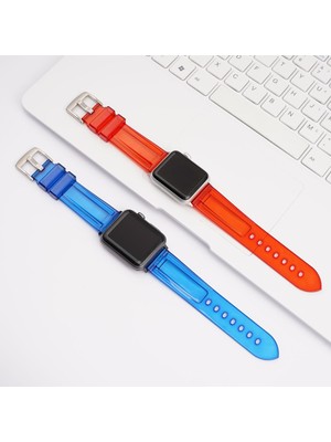 E2M Apple Watch 42-44MM Krd-23 Transparent Kahvere