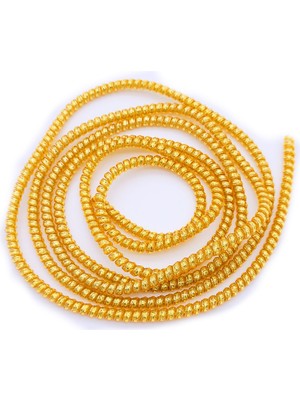 Spelt Şarj Aleti Kablosu Kablo Kordon Koruyucu Spiral Sarma Kılıf Koruma Golden Glitter