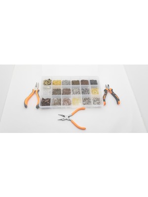 Be Beauty 24 Parçadan Oluşan Eşsiz Profesyonel Takı Yapım Seti