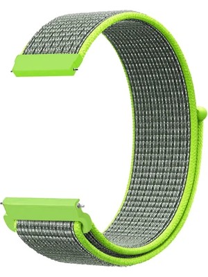 Basias Huawei Watch 3 / Watch 3 Pro Classic/elite Huawei Gt Runner / Gt2 E 46MM Hasır Dokuma Kordon Kayış