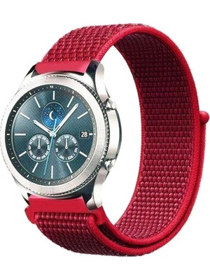 Basias Samsung Galaxy WATCH(46MM) Gear S3 46MM Frontier/ Galaxy Watch 3 45MM Hasır Dokuma Kordon Kayış