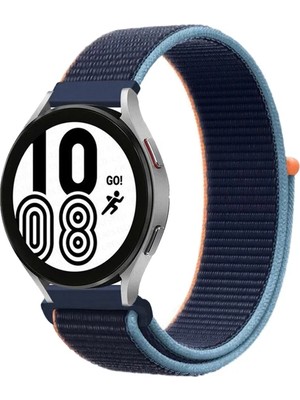 Basias Samsung Galaxy Watch Active2 (40MM)(44MM) Hasır Dokuma Kordon Kayış