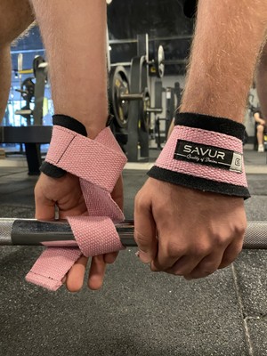 Savur Ağırlık Kaldırma Kayışı Fitness Wrist Strap