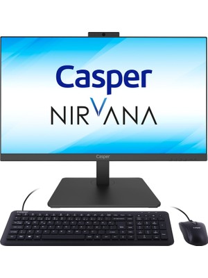 Casper Nirvana A60.1115-8V00X-V Intel Core i3 1115G4 8GB 500GB SSD Freedos 23.8" FHD All In One Bilgisayar