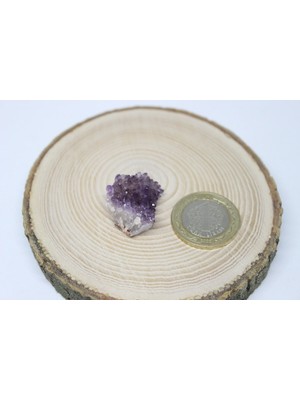 Yaşam Tohumu Ametist Taşı Kütle Ham Parça - 8gram (21840)