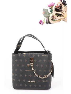 Armine 222 Kadın Baskılı El & Omuz Çantası