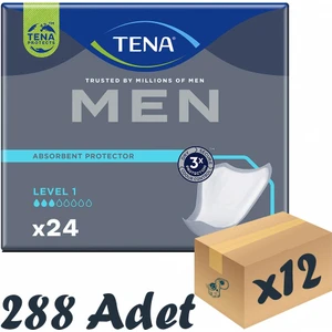 Men Level-1, Erkek Mesane Pedi, 3 Damla, 24'lü 12 Paket 288 Adet
