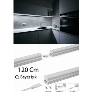 Anahtarlı Mutfak Tezgah Raf Aydınlatması 120 Cm 220V
