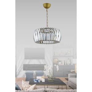 Istanbul Avize Venüs Sarkıt Eskitme 22 cm Tesisatlı Kristal Taşlı Avize