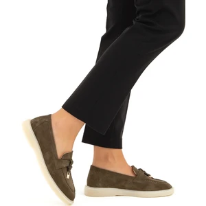 Tamer Tanca Kadın Derı Loafer Ayakkabı 902 8113 Bn Ayk SK22/23