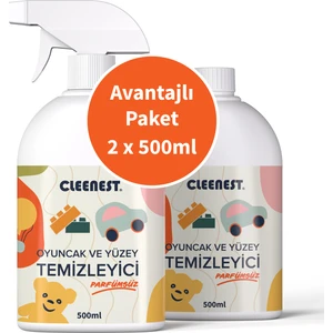 Oyuncak ve Gereç Temizleyici Parfümsüz 2 x 500 ml