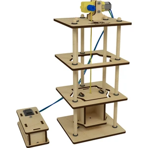 Makers Dükkan Ahşap Asansör V2