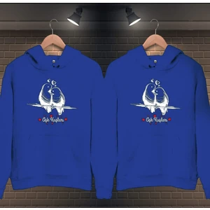 Sevgili Kombini Sweatshirt Aşk Kuşları