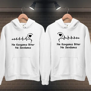 Sevgili Kombini Sweatshirt Ne Kavgamız Biter Ne Sevdamız