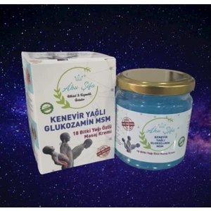 Abu Şifa Kenevir Yağlı 18 Bitki Özlü Masaj Kremi 200 ml [1 Adet