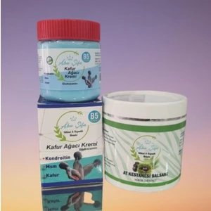 Abu Şifa Kafur Ağacı Kremi 200 ml & At Kestanesi Balsam 500 ml  Set