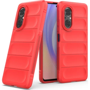 Nova 9 Se / 50 SE İçin Kaymaz Silikon Telefon Kılıfı - Kırmızı (Yurt Dışından)