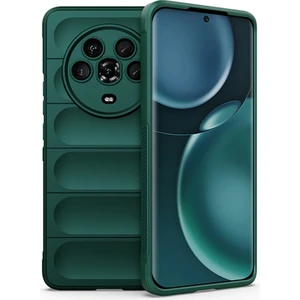Magic 4 Pro İçin Kaymaz Silikon Telefon Kılıfı - Yeşil (Yurt Dışından)