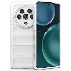 Magic 4 Pro İçin Kaymaz Silikon Telefon Kılıfı - Beyaz (Yurt Dışından)