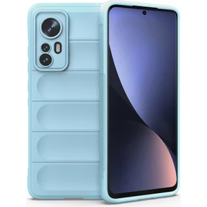 12 / 12X İçin Kaymaz Silikon Telefon Kılıfı - Mavi (Yurt Dışından)