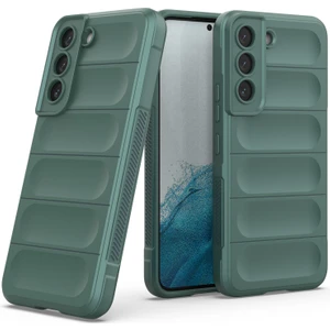 Galaxy S22 5G İçin Kaymaz Silikon Telefon Kılıfı - Yeşil (Yurt Dışından)