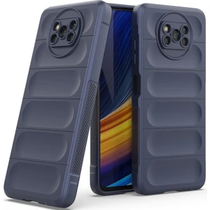 Poco X3 Nfc / X3 Pro İçin Kaymaz Silikon Telefon Kılıfı - Lacivert (Yurt Dışından)