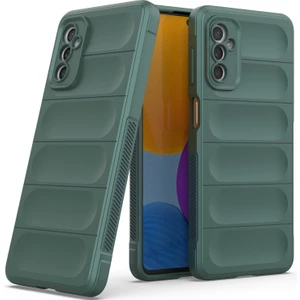 Galaxy M52 5G İçin Kaymaz Silikon Telefon Kılıfı - Yeşil (Yurt Dışından)