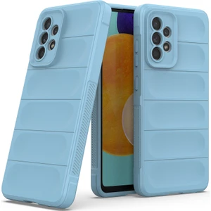 Galaxy A52S 5G / A52 5G / A52 4G İçin Kaymaz Silikon Telefon Kılıfı - Mavi (Yurt Dışından)