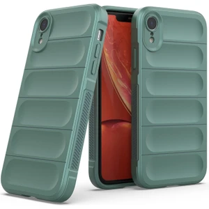 iPhone XR İçin Kaymaz Silikon Telefon Kılıfı - Yeşil (Yurt Dışından)