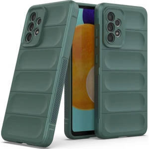 Galaxy A52S 5G / A52 5G / A52 4G İçin Kaymaz Silikon Telefon Kılıfı - Yeşil (Yurt Dışından)