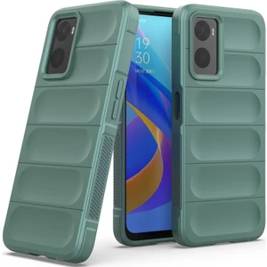 A36 4G / A76 4G / Realme 9i İçin Kaymaz Silikon Telefon Kılıfı - Yeşil (Yurt Dışından)