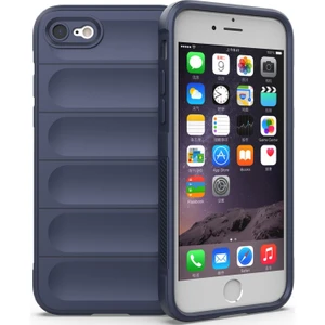 iPhone SE 2022 / SE 2020 / 8 / 7 İçin Kaymaz Silikon Telefon Kılıfı - Lacivert (Yurt Dışından)