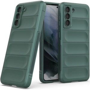 Galaxy S21 5G İçin Kaymaz Silikon Telefon Kılıfı - Yeşil (Yurt Dışından)