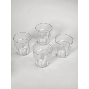 Opportia Rubikap Casablanca Kırılmaz Bardak (Polikarbonat) 250ML 4lü Set