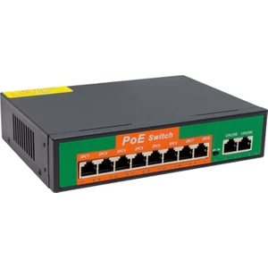 Rewel 96W 10/100 Mbps 8+2 Port Poe Ethernet Swıtch 231036