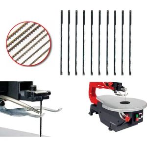 Einhell Tc-Ss 405 E Uyumlu Tezgah Dekupaj Kıl Testere Bıçak Seti 10 Parça