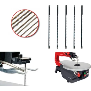 Einhell Tc-Ss 405 E Uyumlu Tezgah Dekupaj Kıl Testere Bıçak Seti 5 Parça