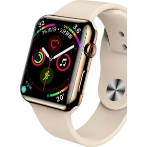 Apple Watch 41MM Series 7 Için [2 Paket] Temperli Cam Ekran Koruyucu, Kavisli Kenar Çizilmez Kabarcıksız Ultra Ince Hd Şeffaf (Yurt Dışından)